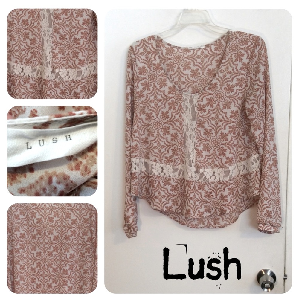 Lush Lace Embellished blouse